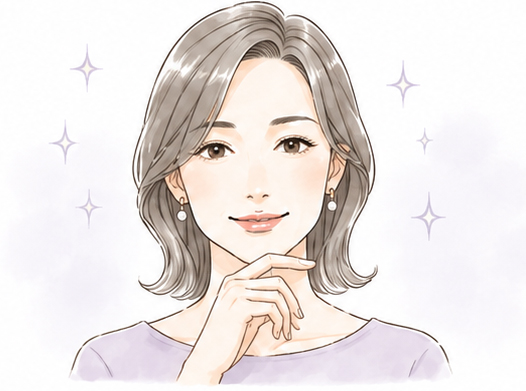 大人っぽく見られる