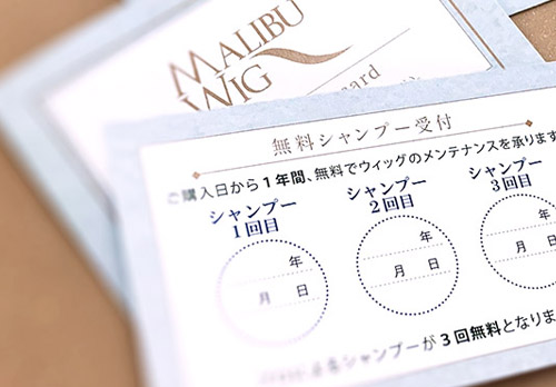 無料点検とシャンプー・セット